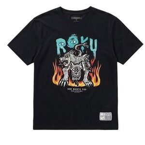 Roku Studio God Wants You Demon Wolf Graphic Tee World Tour Men's M Streetwear